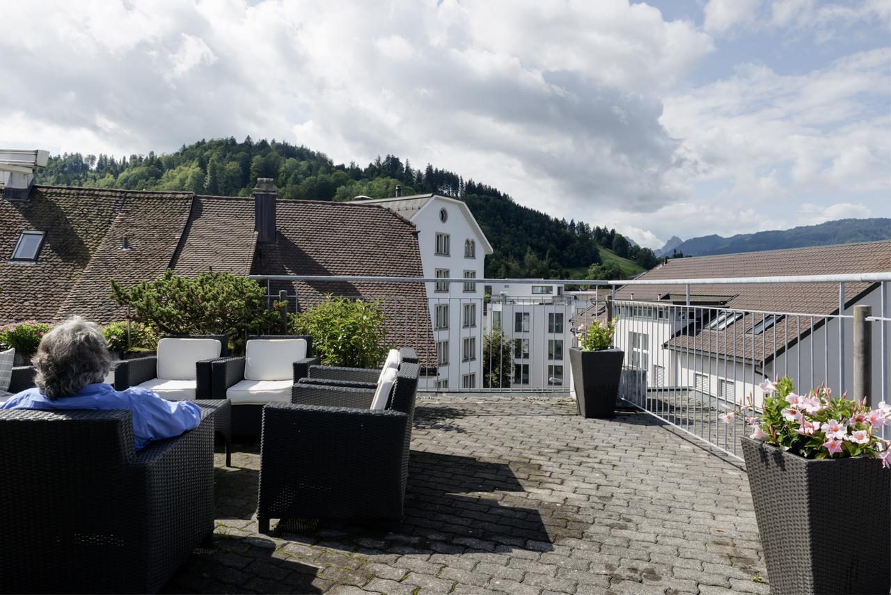 Kunsthotel Linde Garni Айнзидельн Экстерьер фото